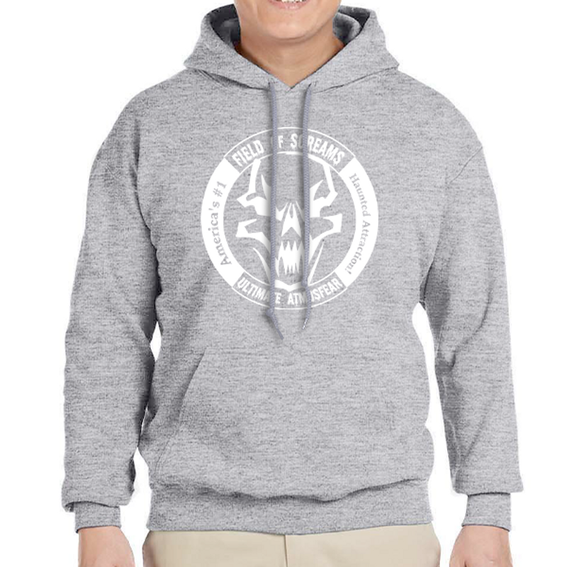 Circle Skull - Light Gray